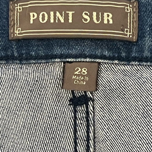 Point Sur from J. Crew wide leg crop Jean Size 28 - Picture 7 of 9